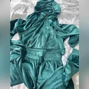 Victoria's Secret track suit green
